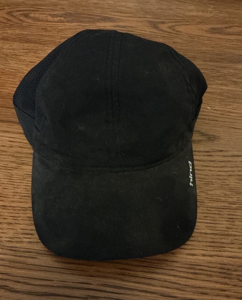 Hind Running Hat Baseball Cap Black Pink Womens OSFM Adjustable Lightweight